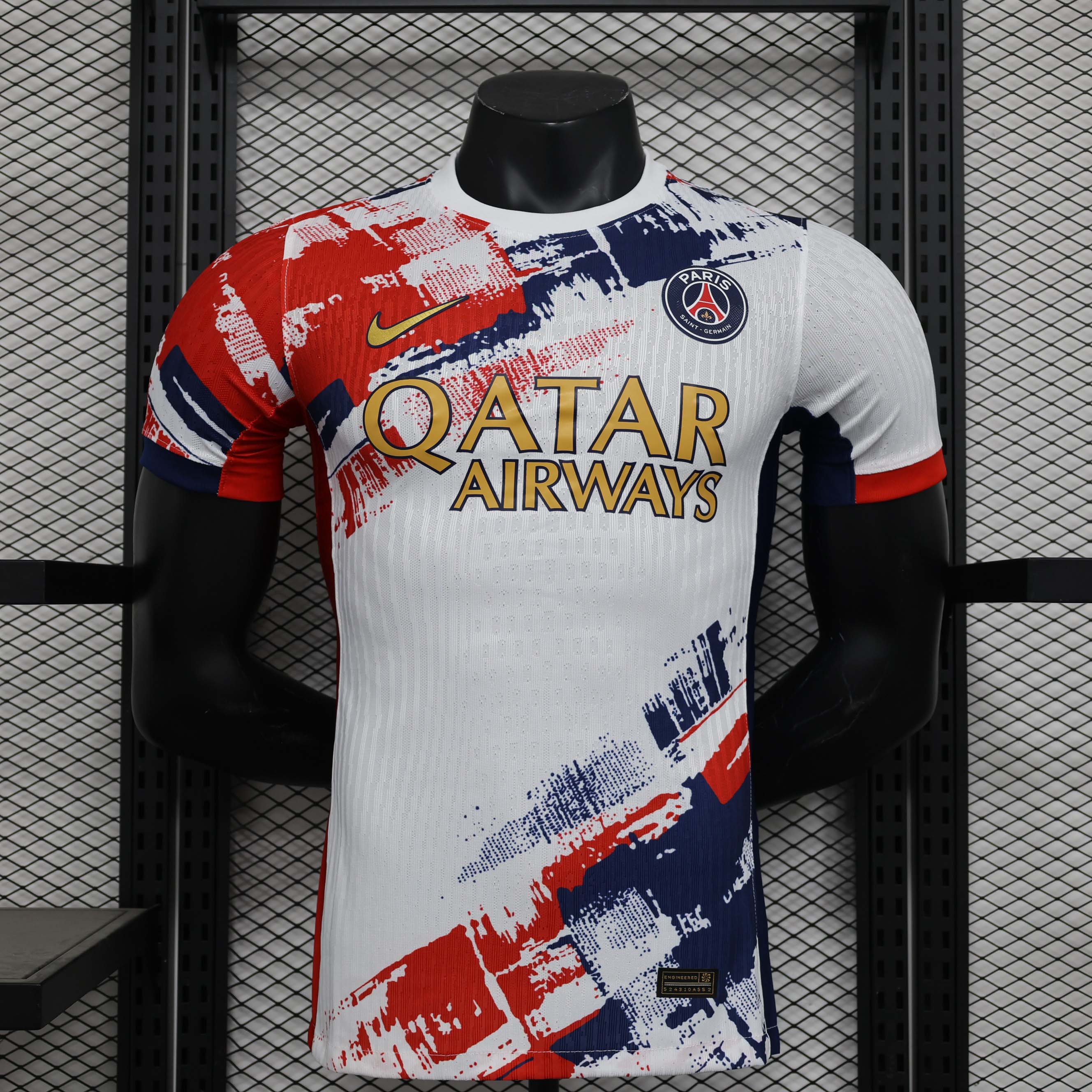 2024/2025 Spielerversion PSG Paris Saint-Germain Auswärts-Fußballtrikot Thai-Qualität