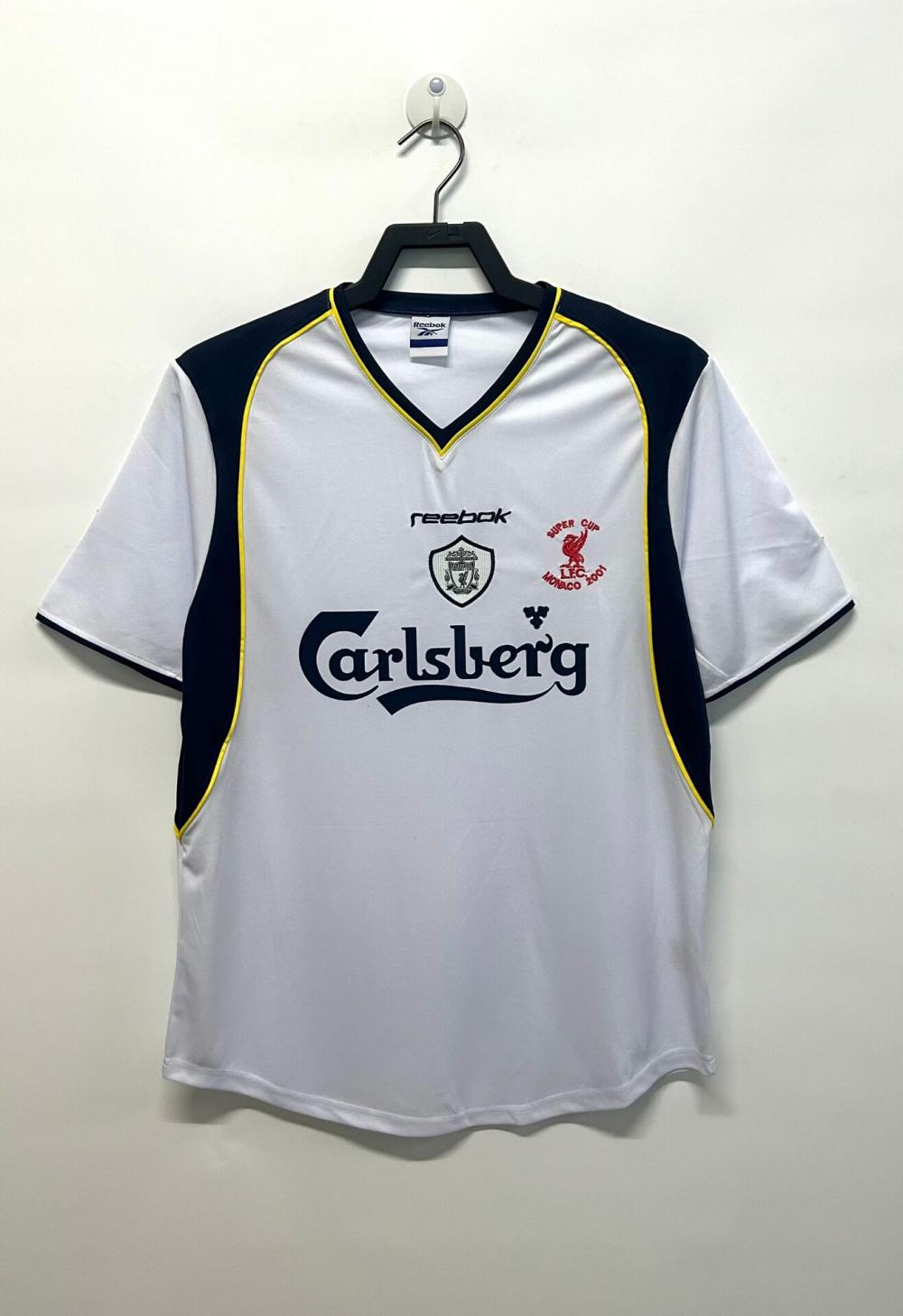 2001/2002 Retro Liverpool Away Football Jersey AAA fan-grade