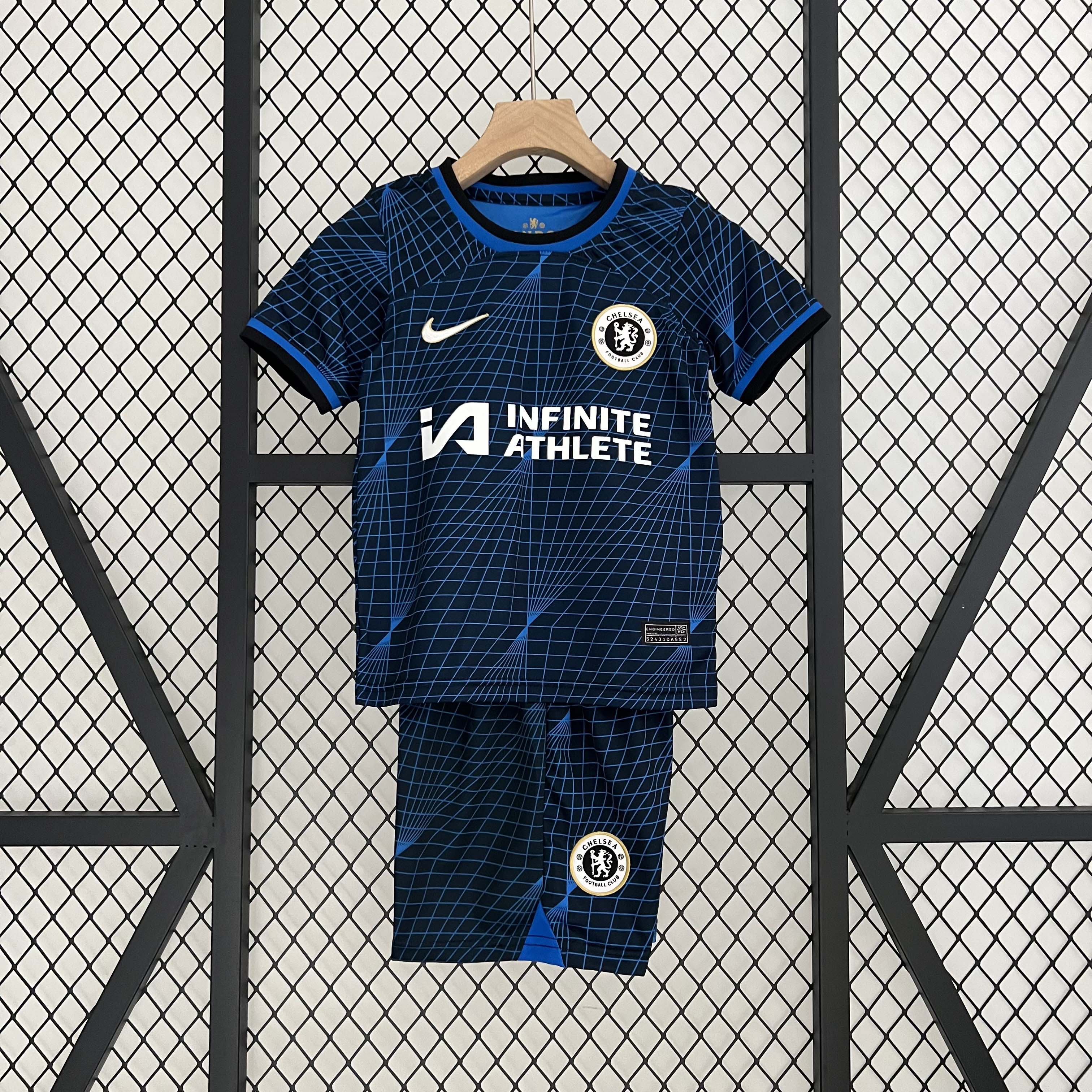 2023/2024 Chelsea Away Football Jersey Kids Size — main view