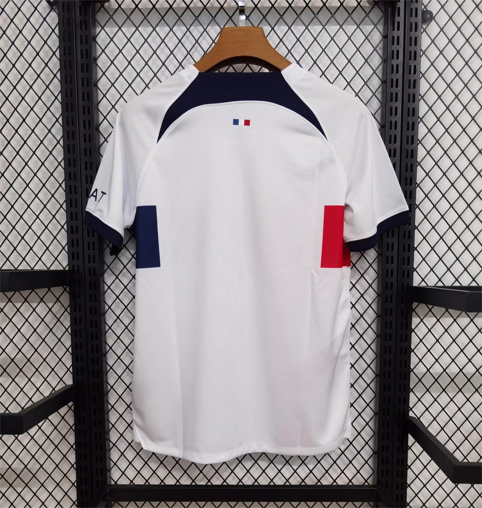 2023/2024 PSG 파리 생제르맹 어웨이 풋볼 셔츠 — view 2