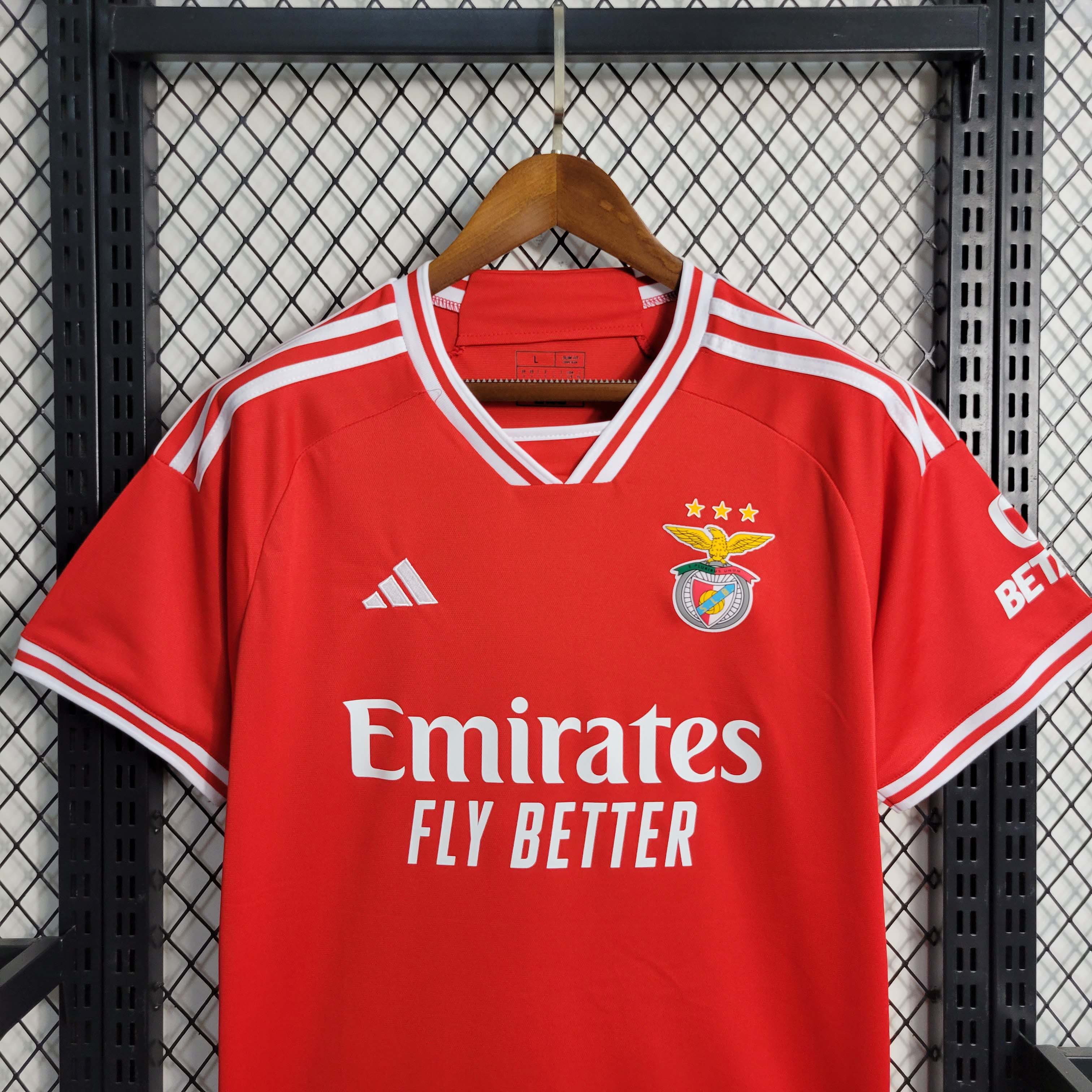 2023/2024 Benfica Home Football Shirt — view 3