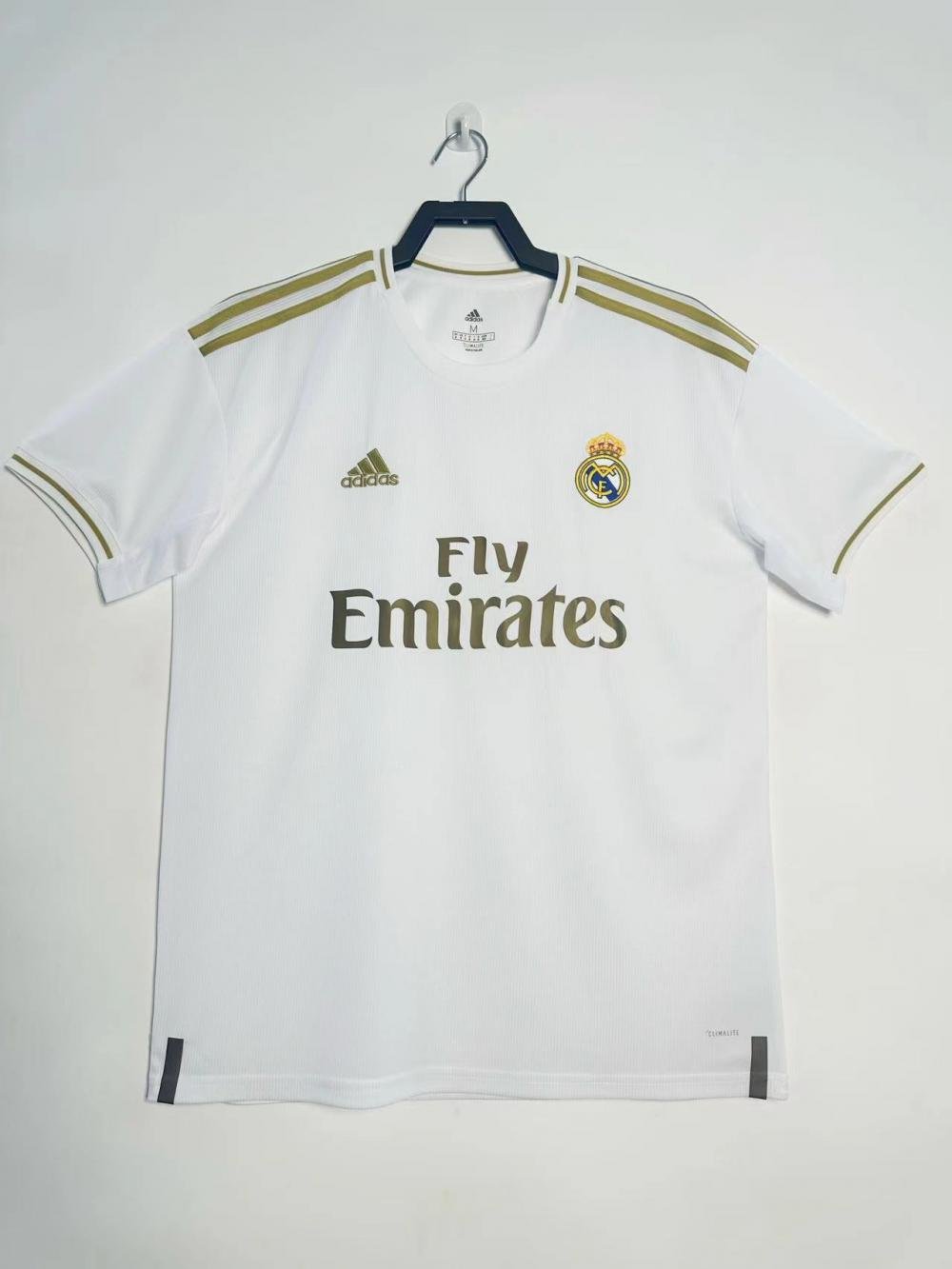 2019/2020 Retro Real Madrid Home Soccer Jersey AAA fan-grade