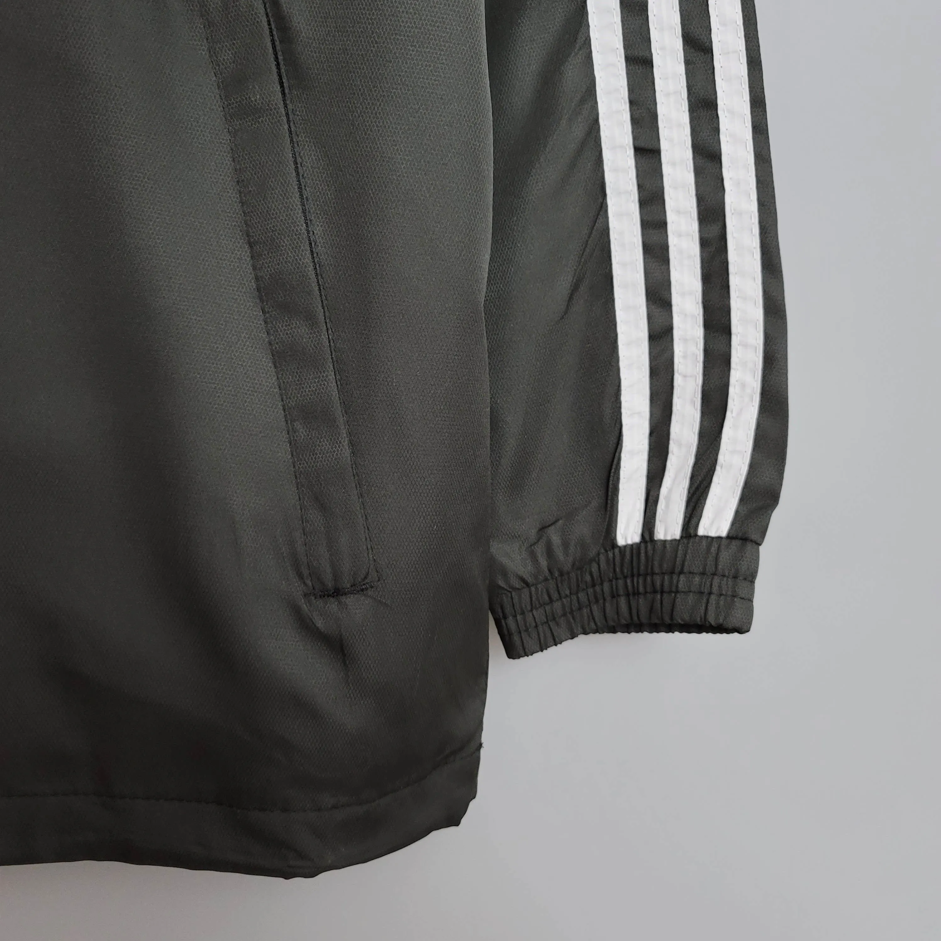 2021 Windbreaker Soccer Jersey Germany Black — view 8