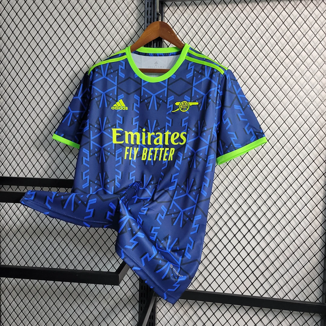 2023/2024 Arsenal Special Edition Blue Soccer Jersey — view 3