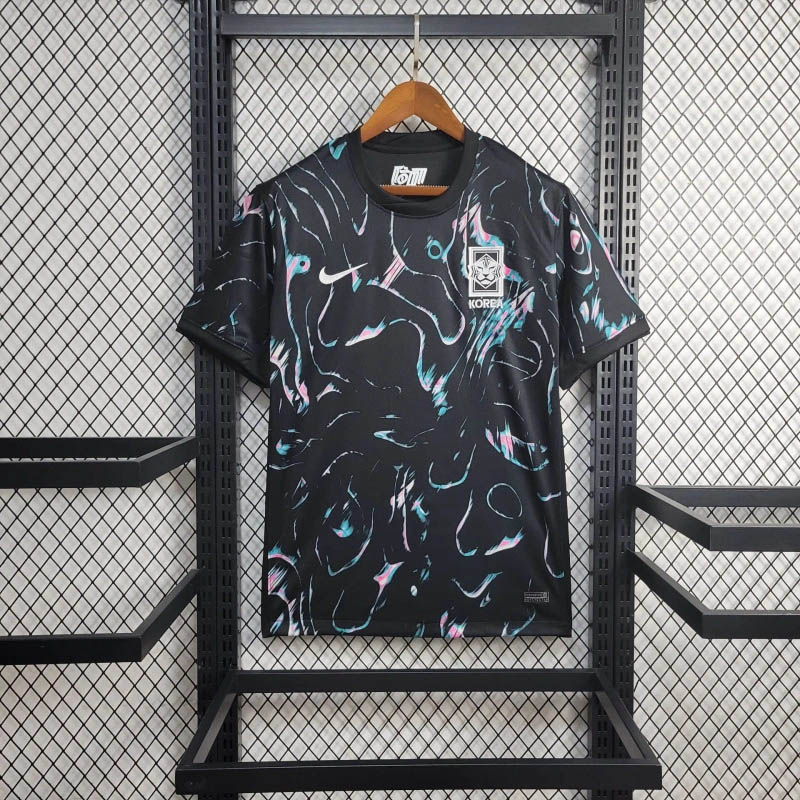 Camisa de Futebol 2024 Coreia Visitante