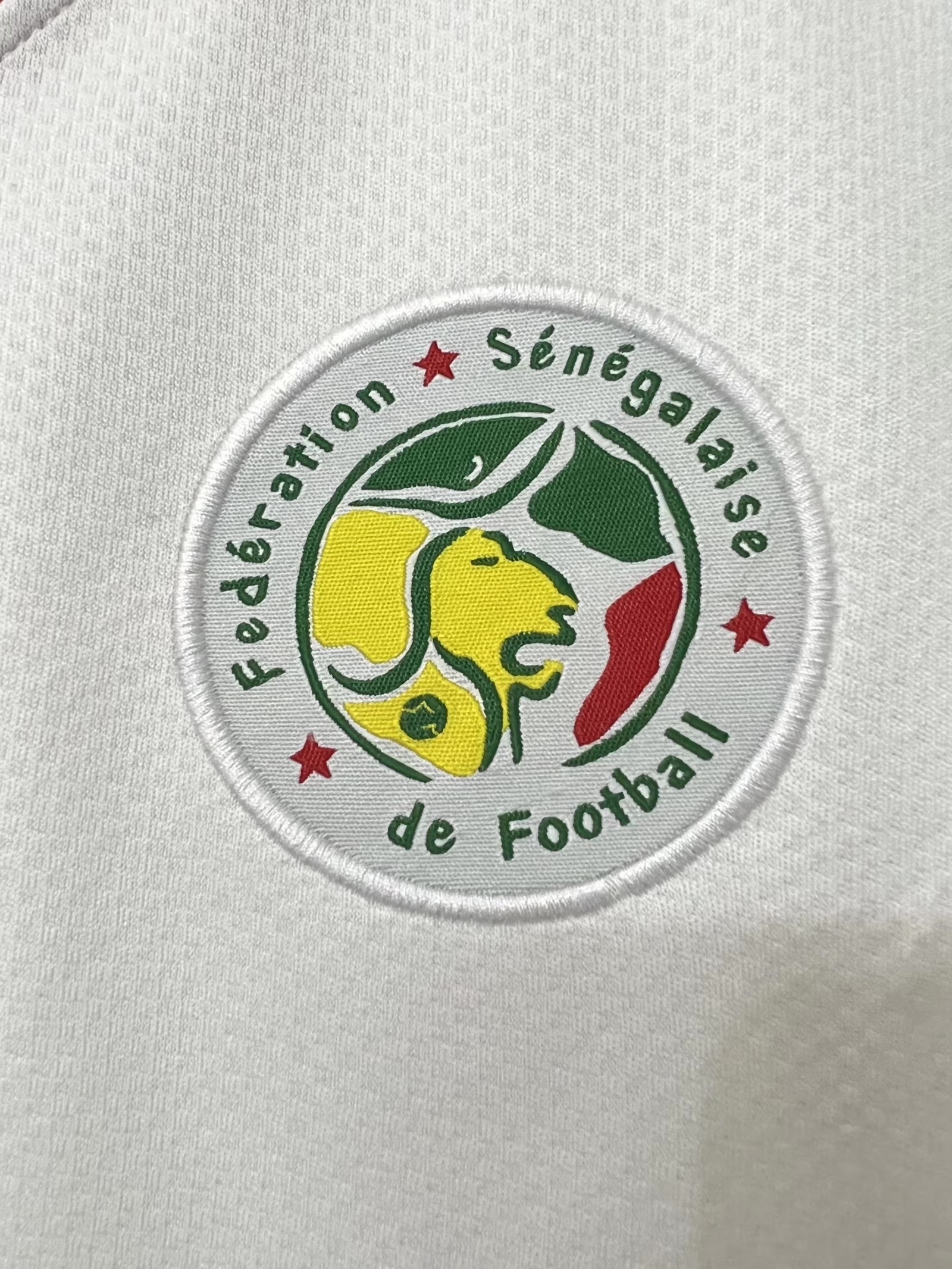 2002 Retro Senegal National Team Shirt White — view 4
