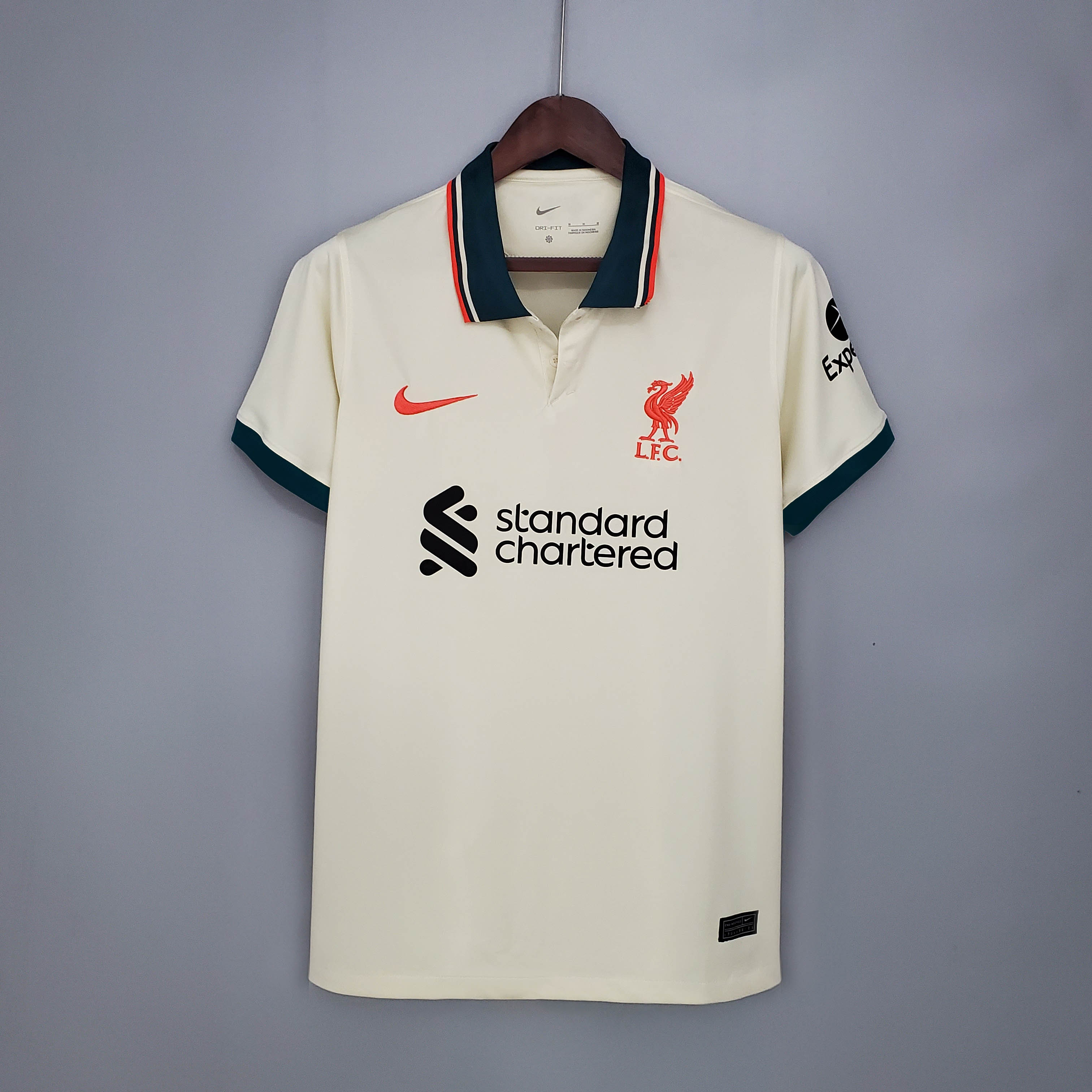 2021 / 2022 Liverpool Soccer Jersey AAA fan-grade Away — main view