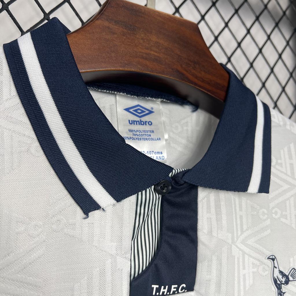 1992/1993 Retro Tottenham Hotspur Home Football Shirt — view 4