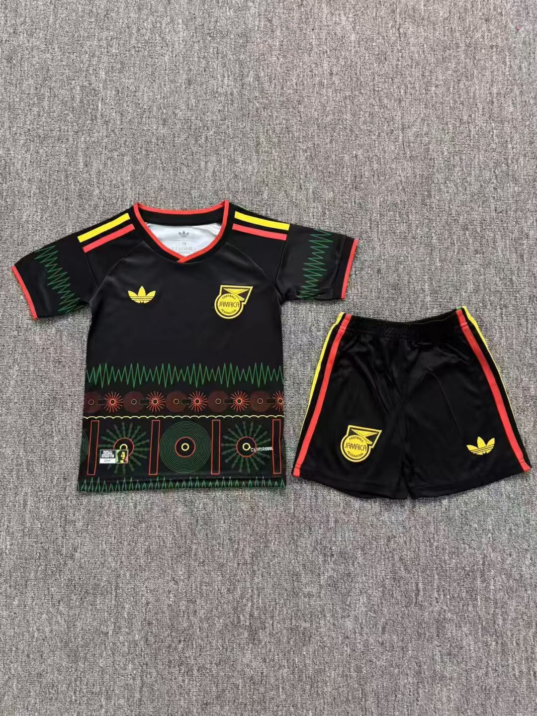 2026 Maillot Extérieur Équipe Nationale Jamaïque 1:1 Qualité Thaï Taille Enfant