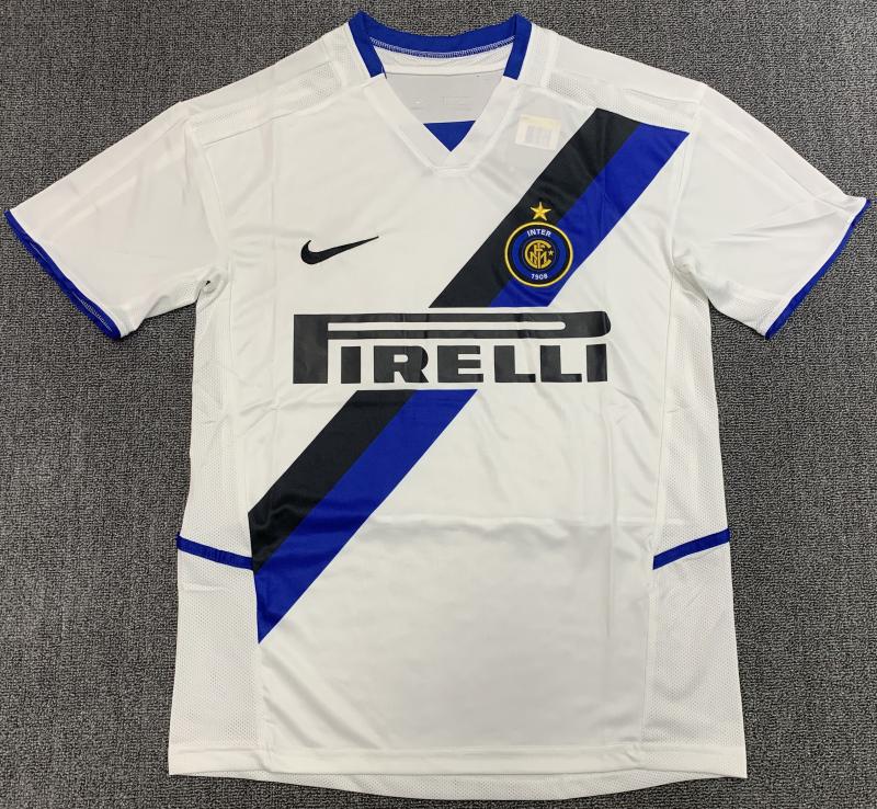 2002/2003 Retro Inter Milan Away Football Jersey AAA fan-grade