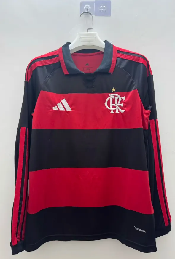 2026/2027 Langarm Flamengo Heim-Fußballtrikot 1:1 Thai-Qualität