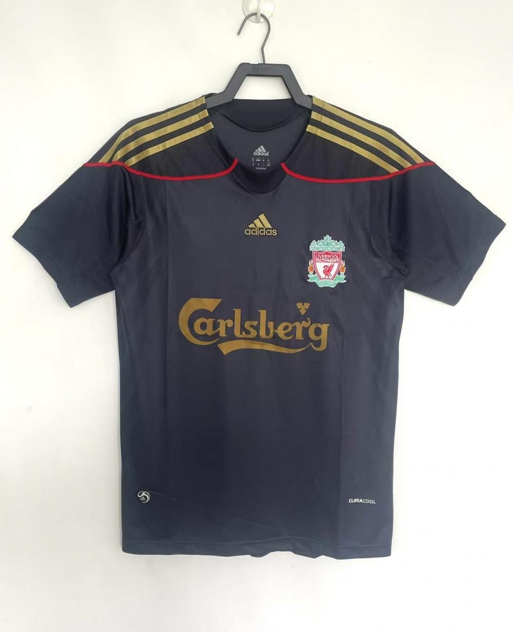 2009/2010 Retro Liverpool Away Football Jersey AAA fan-grade