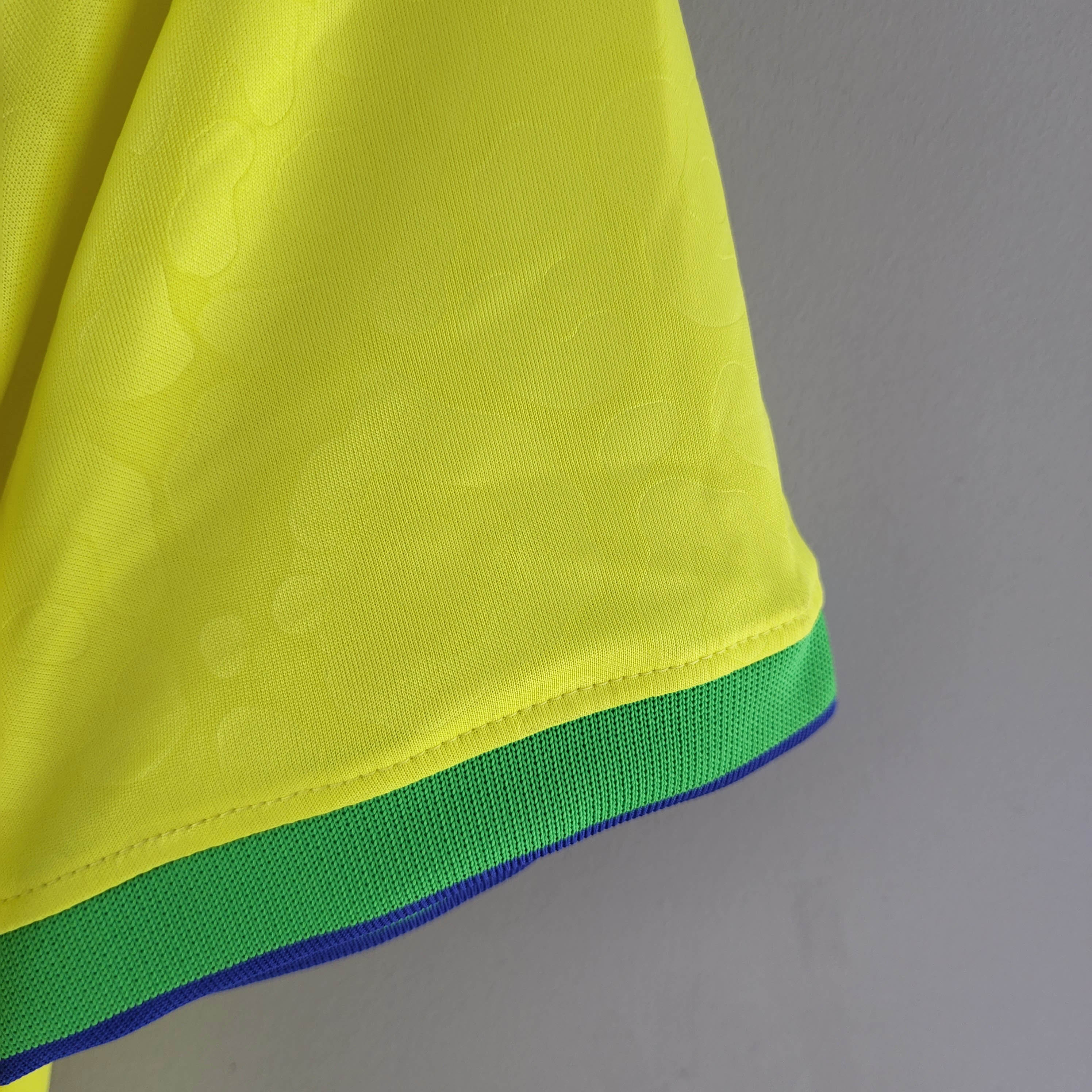 2022 World Cup Brazil Home Soccer Jersey — view 10