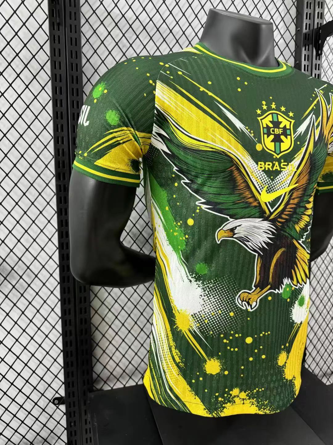 2024/2025 Player Version Brazil Special Edition Football Shirt AAA fan-grade — view 3
