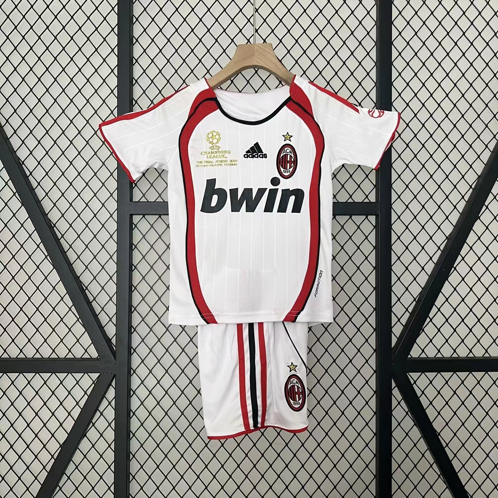 2006/2007 Retro AC Milan Away Football Shirt AAA fan-grade Kids Size