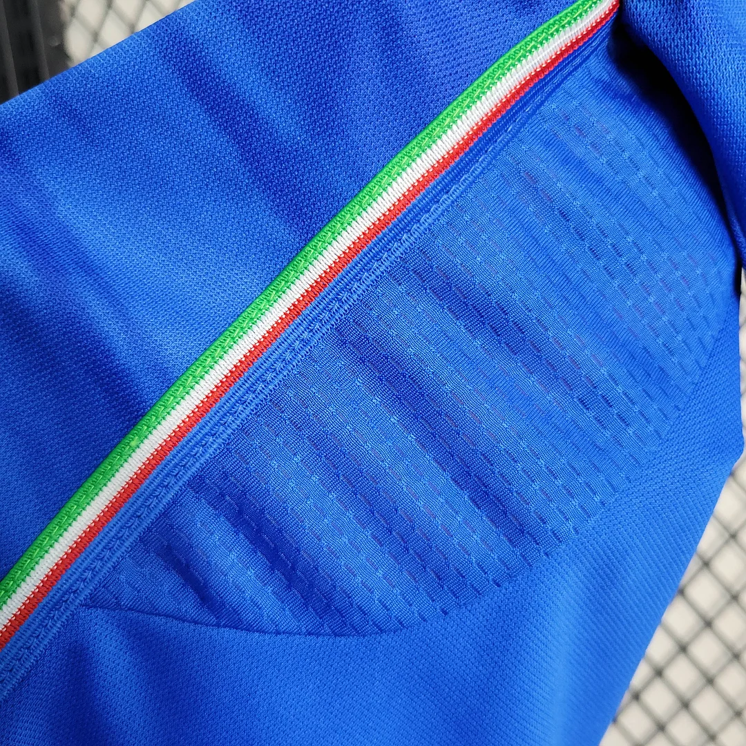 2023 Italy Home Soccer Shirt — view 9