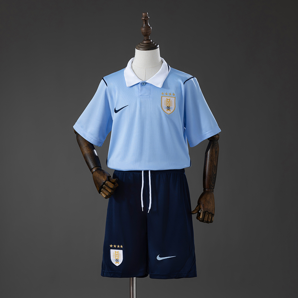 2026 Uruguay Home Kids Kit Jersey