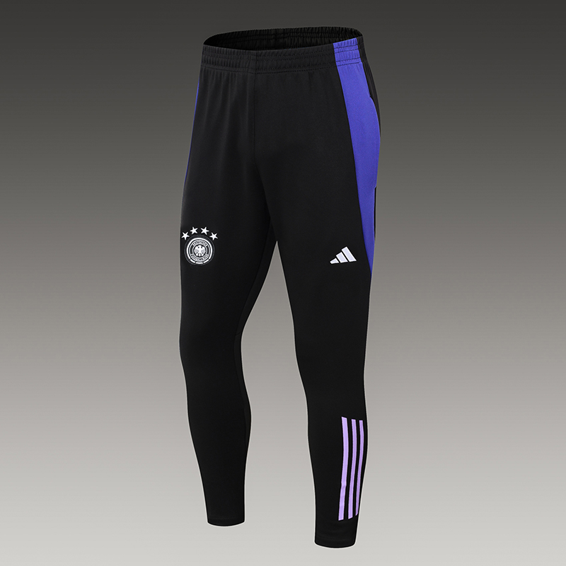 2024/2025 Germany Half-Pull Training Suit Black Jersey Set — view 5