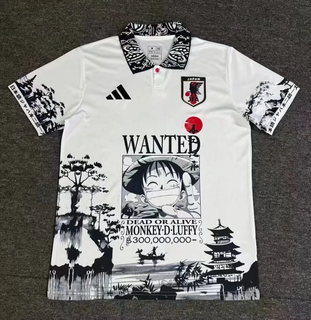 2024/2025 Japan Chunjiang Luffy White Football Jersey AAA fan-grade