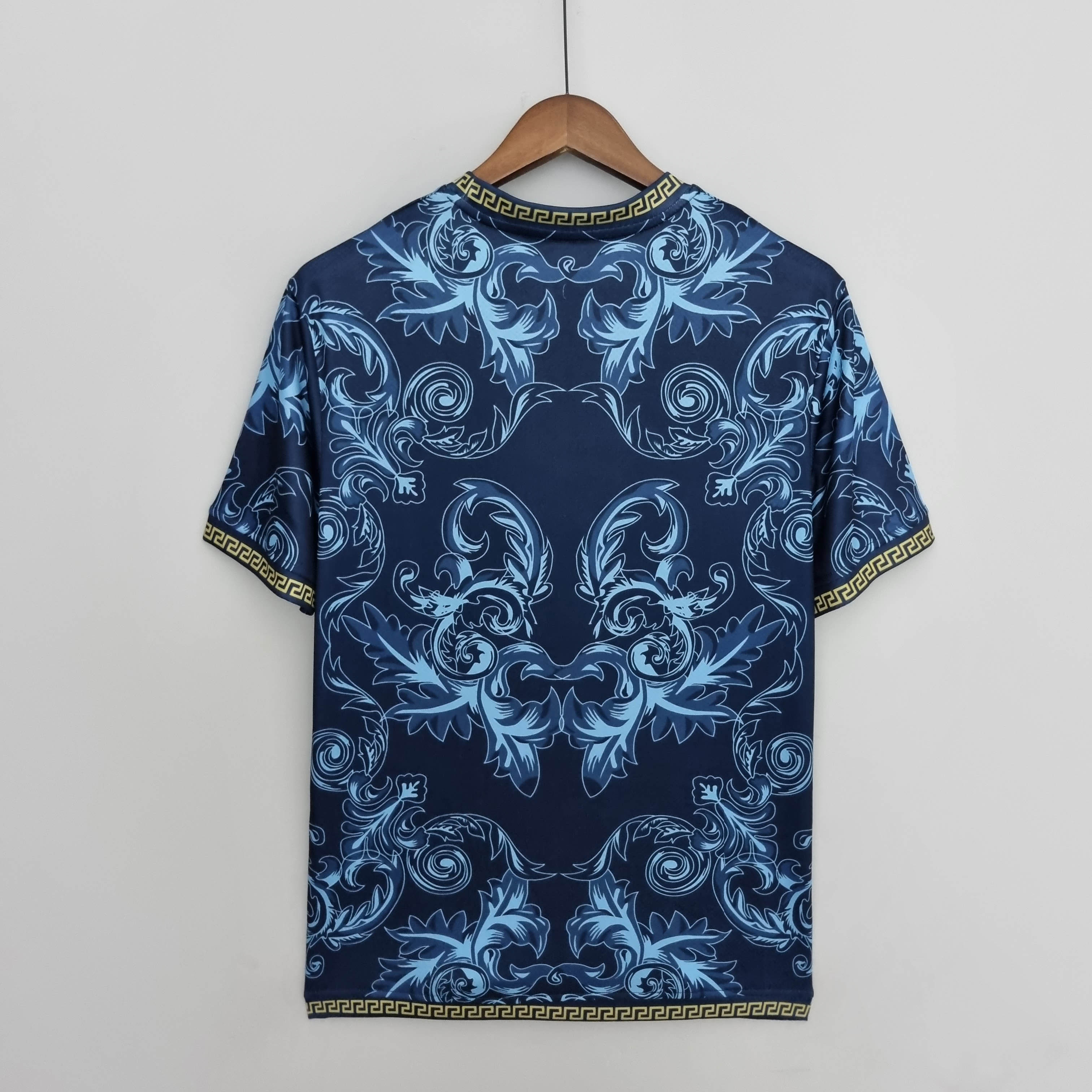 2022 Italy Commemorative Edition Blue Soccer Shirt — view 2