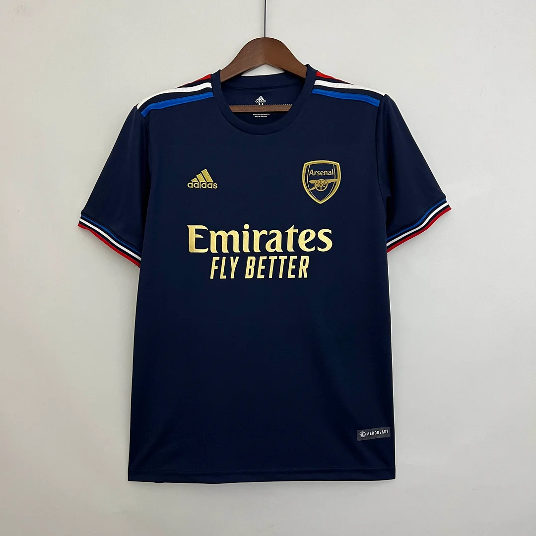 2023 Arsenal Special Edition Navy blue Soccer Jersey — main view
