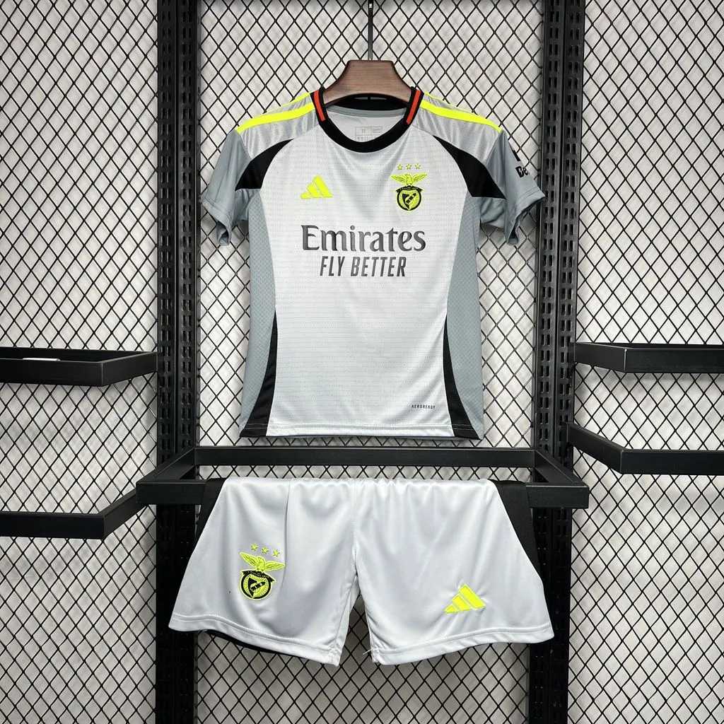 2024/2025 Benfica Third Away Football Shirt AAA fan-grade Kids Size