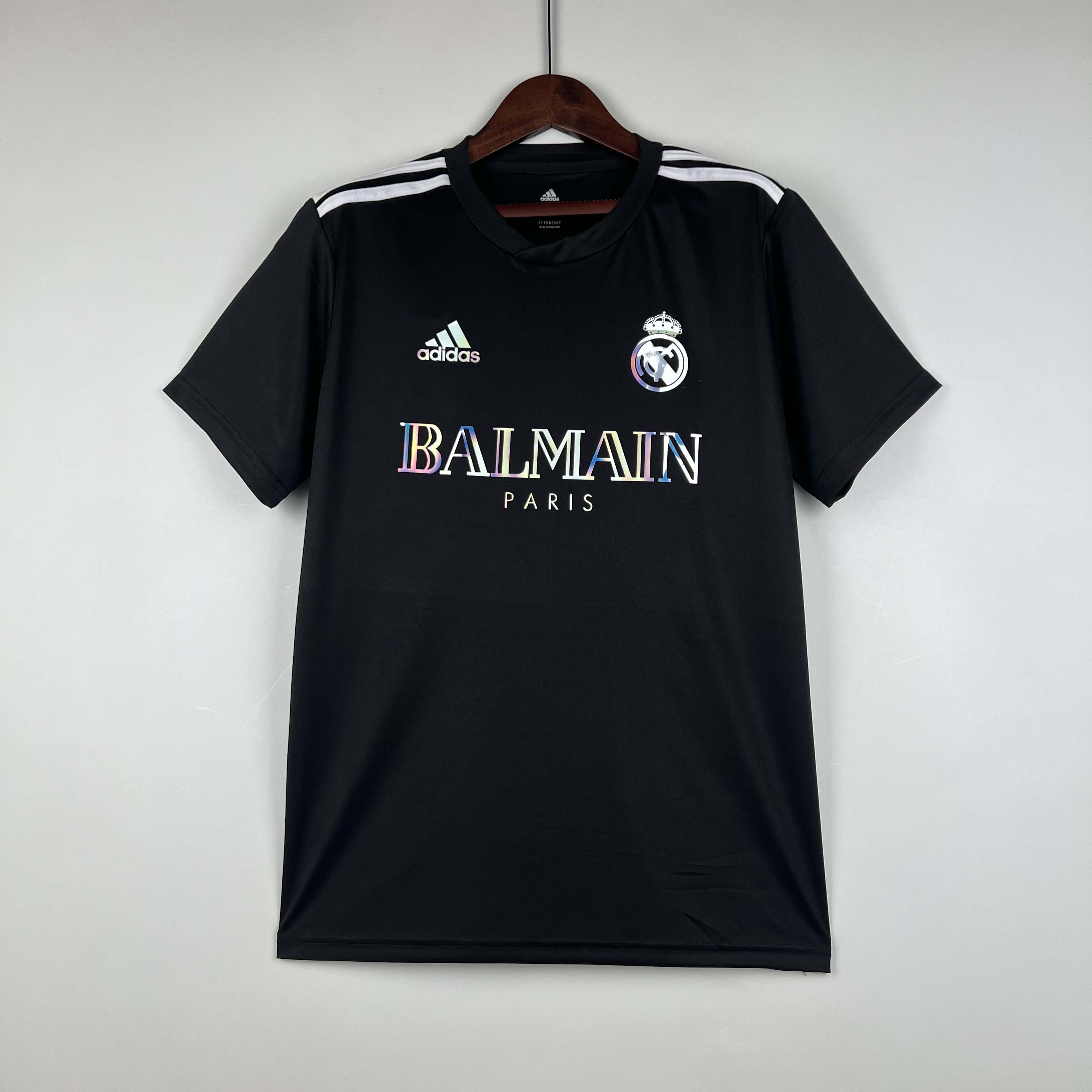 2023-2024 Real Madrid Special Edition Black Football Shirt AAA fan-grade — main view