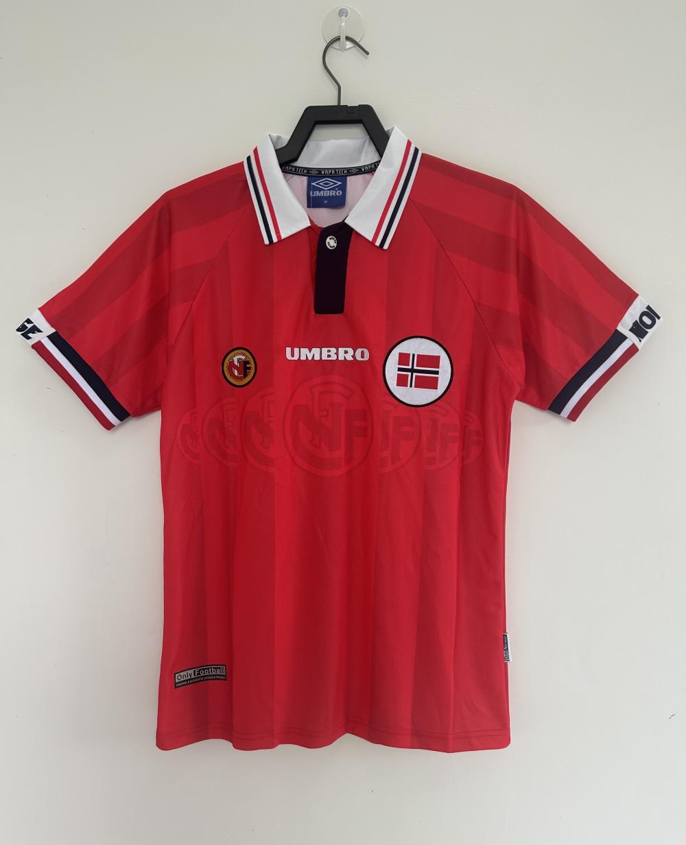 1998-1999 Retro Norway National Team Home Football Shirt AAA fan-grade