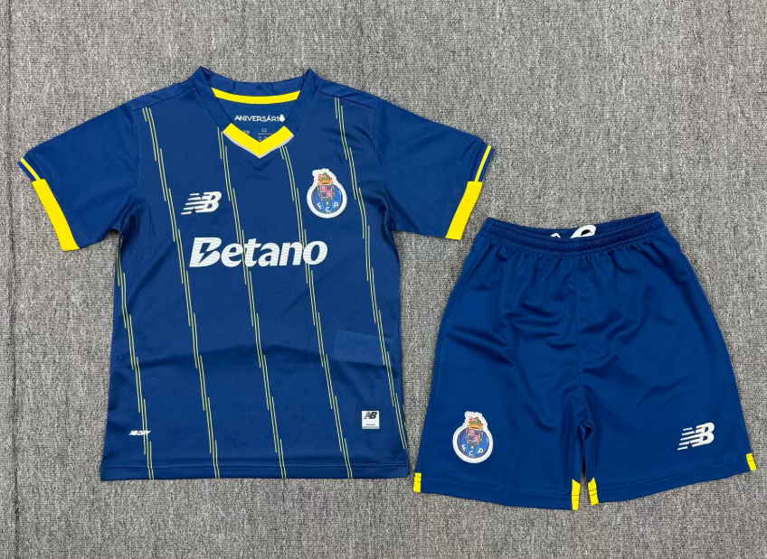 2025/2026 Porto Fourth Away Football Shirt 1:1 Thai Quality Kids Size