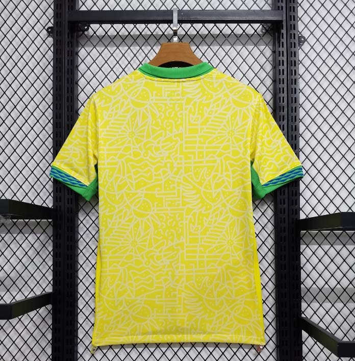 2024-2025 Brazil Home Football Shirt 1:1 Thai Quality — view 2