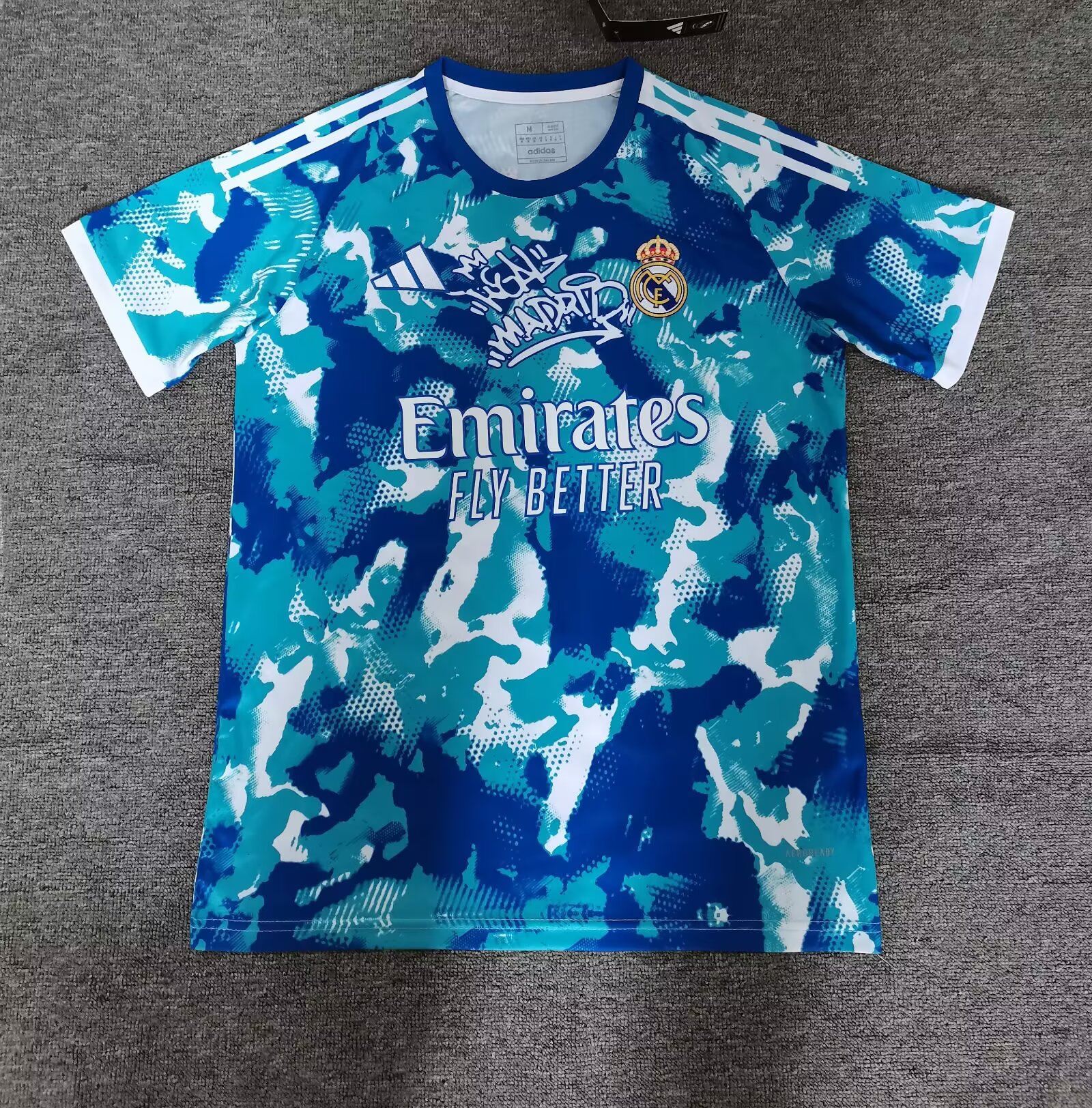 2025/2026 Real Madrid Special Edition Blue Football Shirt AAA fan-grad