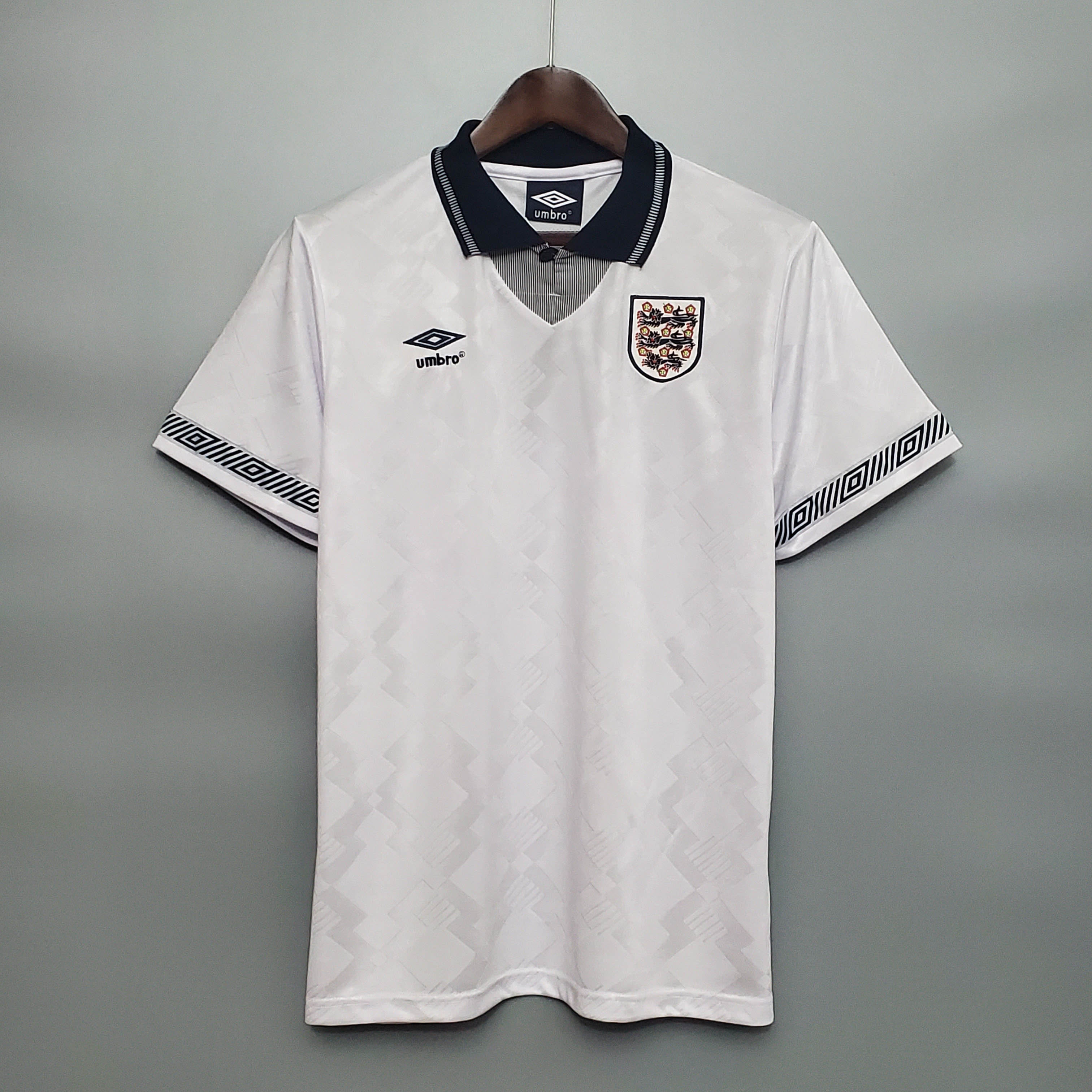 1990 Retro England Home Soccer Jersey 1:1 Thai Quality — main view