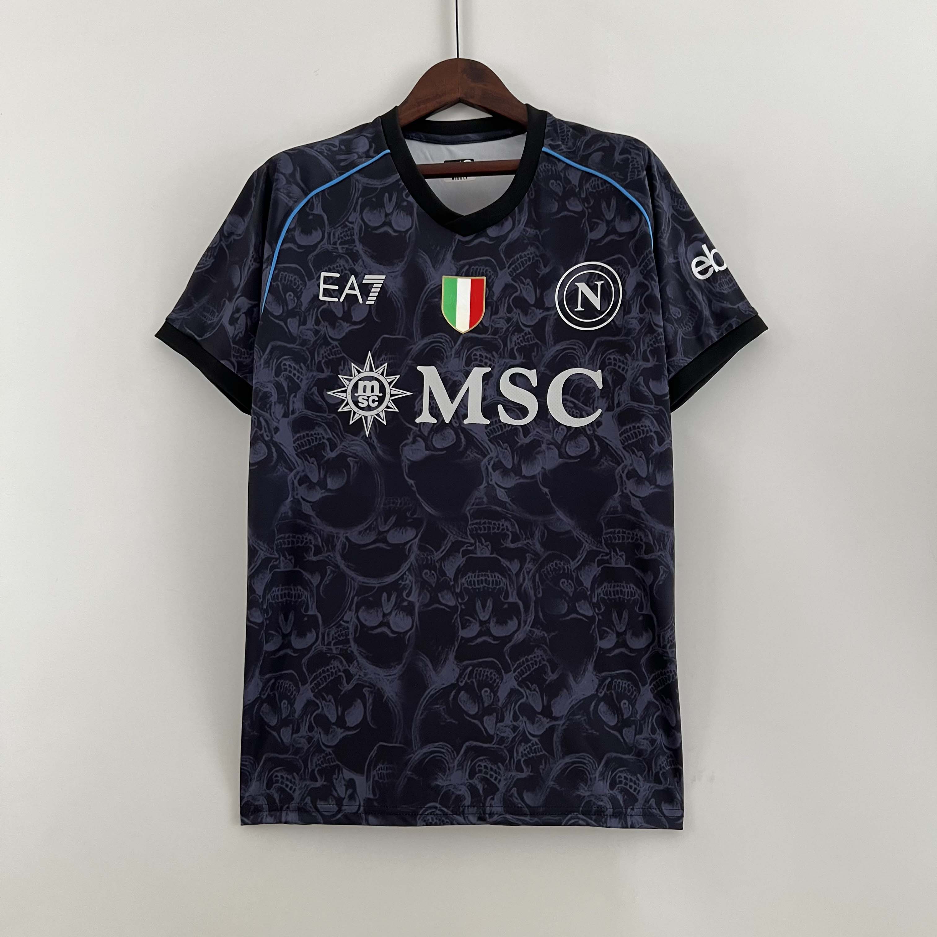 2023/2024 Napoli ハロウィンスペシャルエディションブラックサッカージャージ タイクオリティ