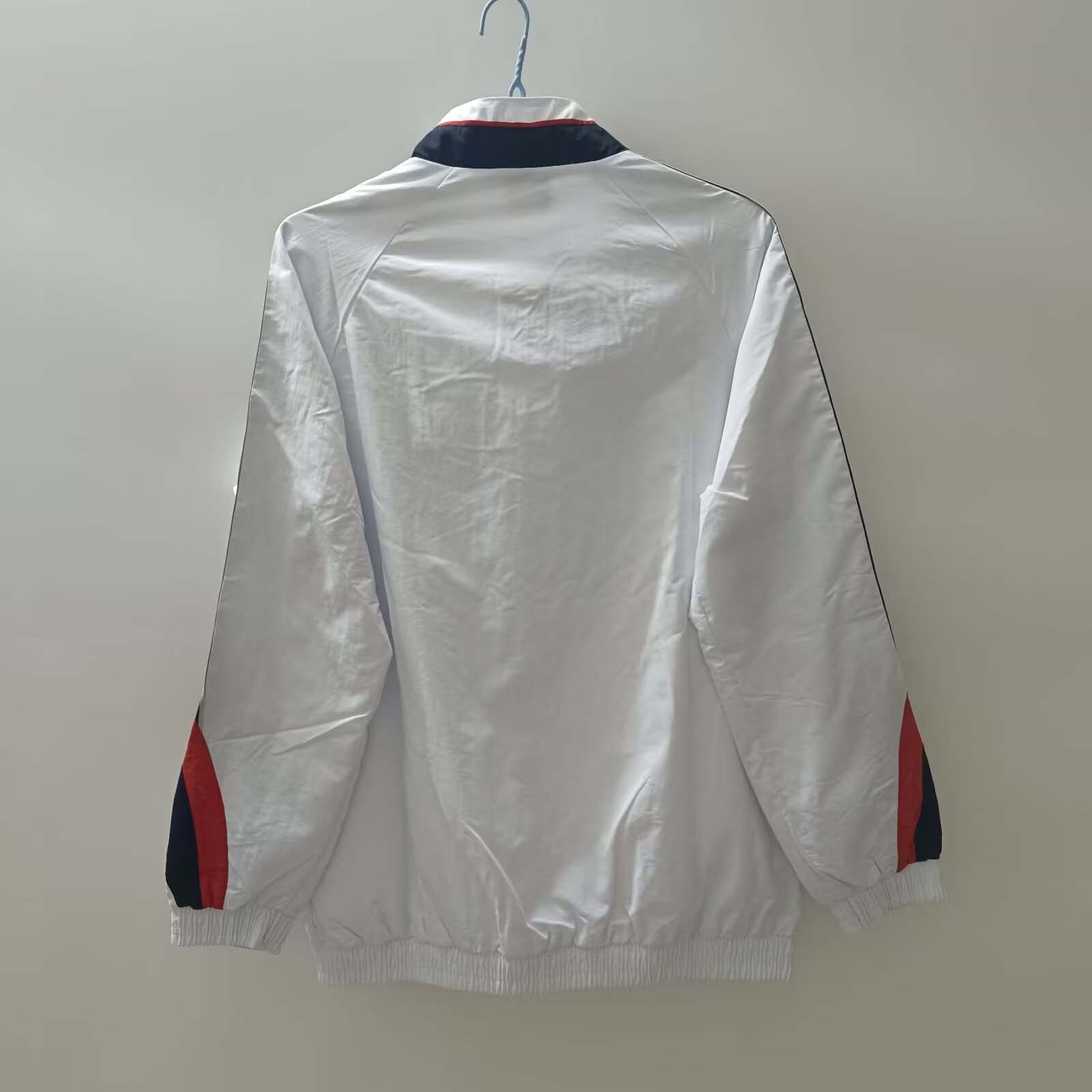 2024 England Windbreaker White Soccer Jersey AAA fan-grade — view 2