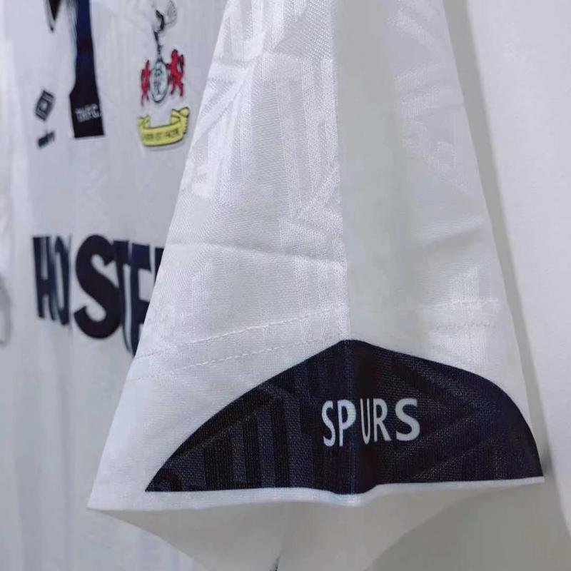 1991/1993 Retro Tottenham Hotspur Home Football Shirt AAA fan-grade — view 8