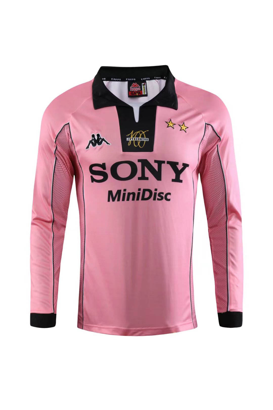 1997/1998 Rétro Manches Longues Maillot Extérieur Juventus Qualité Thaï