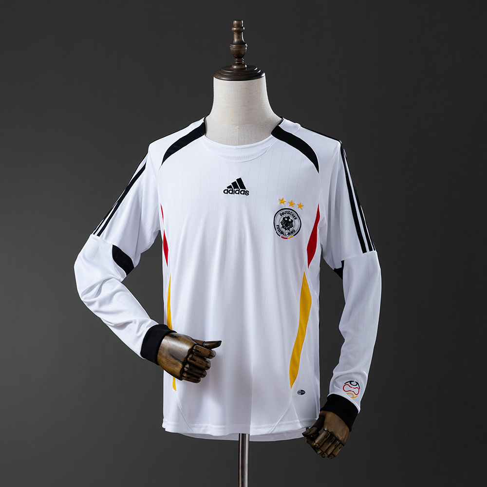 2006 Retro Long Sleeve Germany Home Football Shirt AAA fan-grade