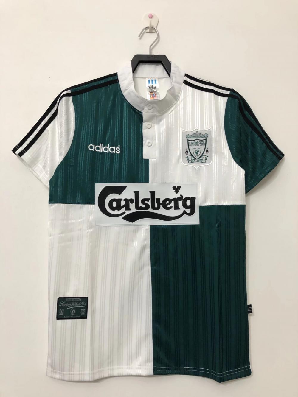 1995/1996 Retro Liverpool Away Football Jersey AAA fan-grade