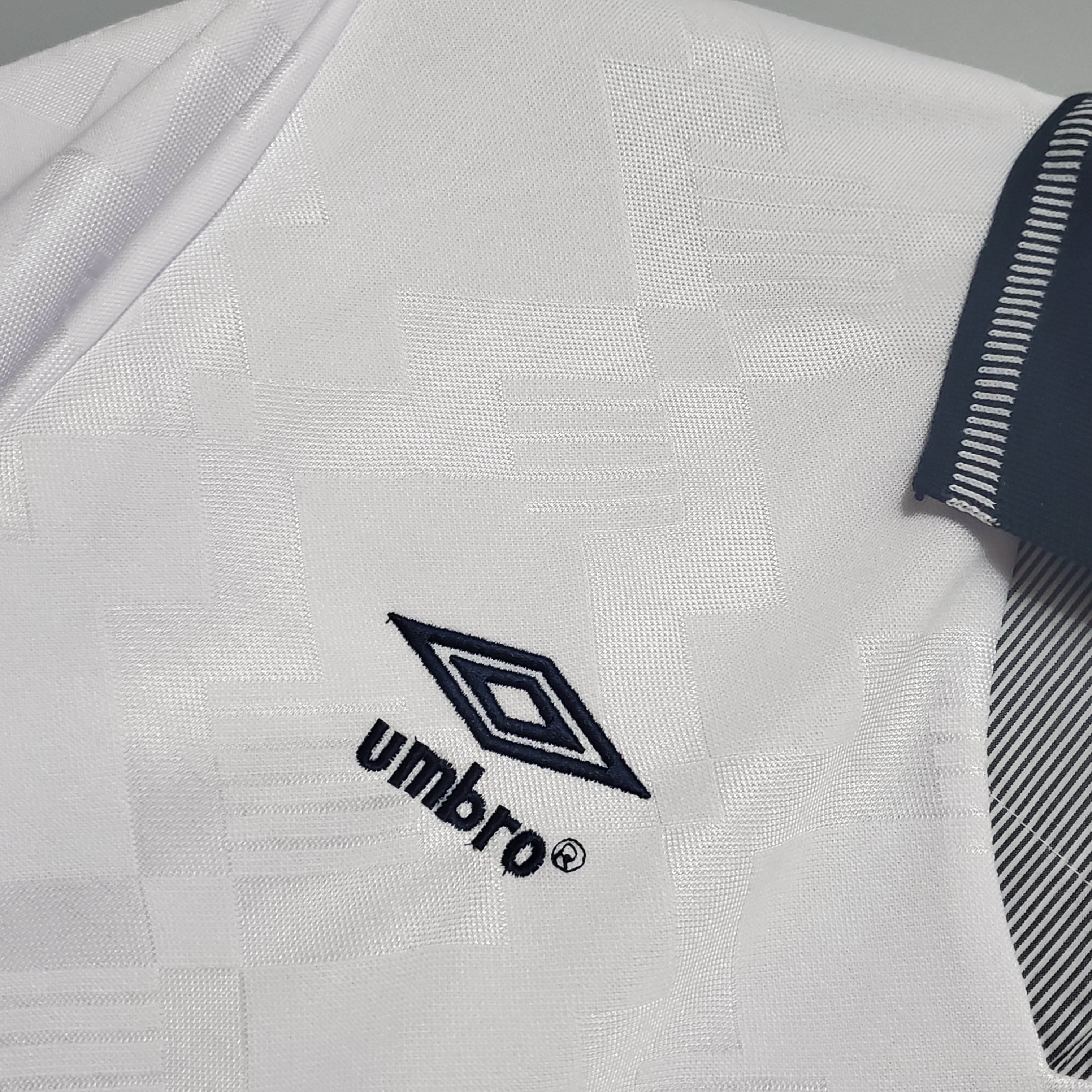 1990 Retro England Home Soccer Jersey 1:1 Thai Quality — view 4