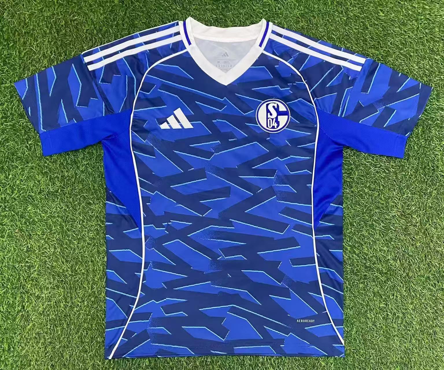 2025-2026 Schalke 04 Home Football Jersey AAA fan-grade