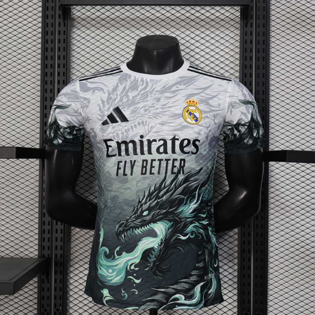2025/2026 Player Version Real Madrid Charizard Football Jersey AAA fan-grade