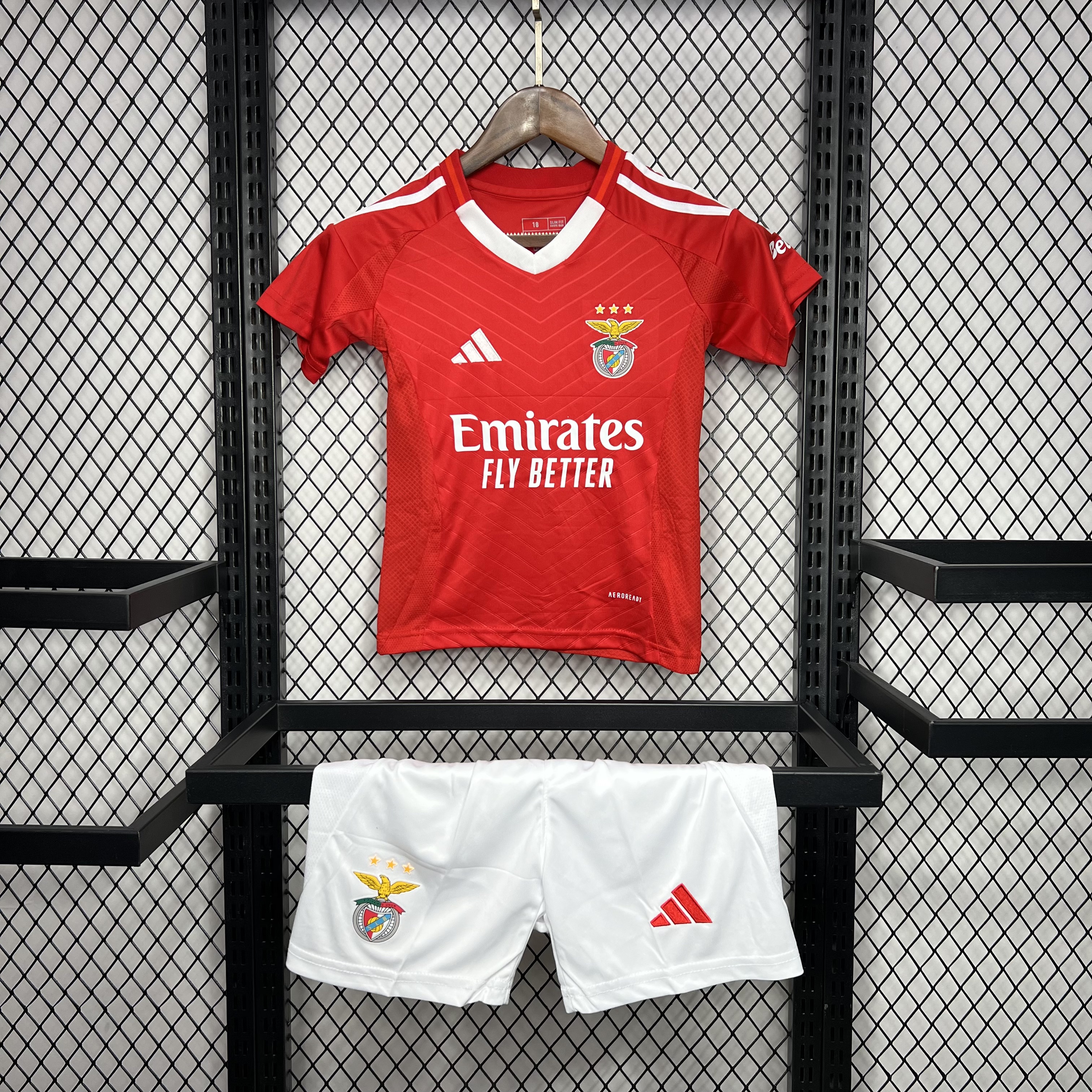 2024/2025 Benfica Home Football Shirt AAA fan-grade Kids Size