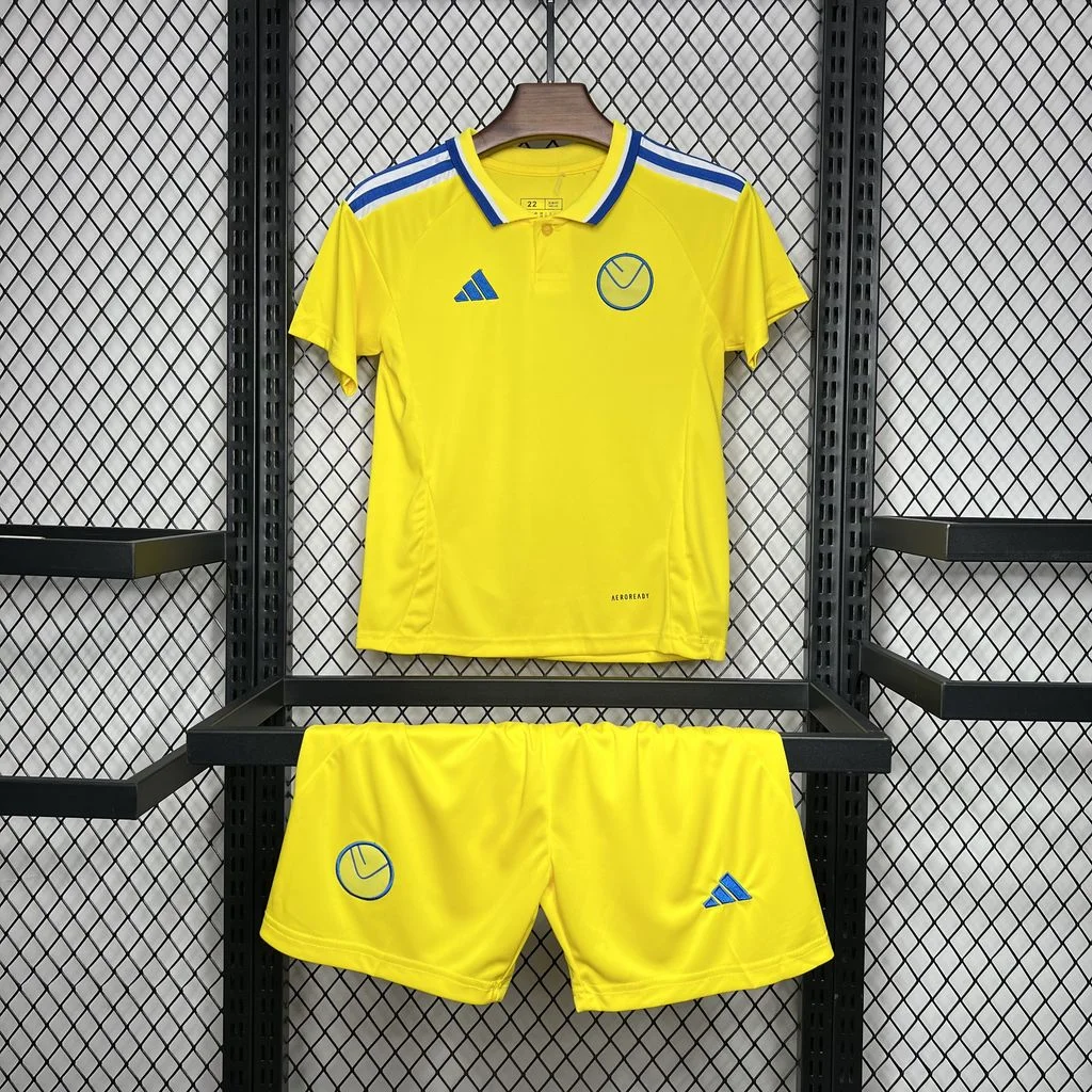 2024/2025 Leeds United Away Football Jersey Shirt AAA fan-grade Kids Size