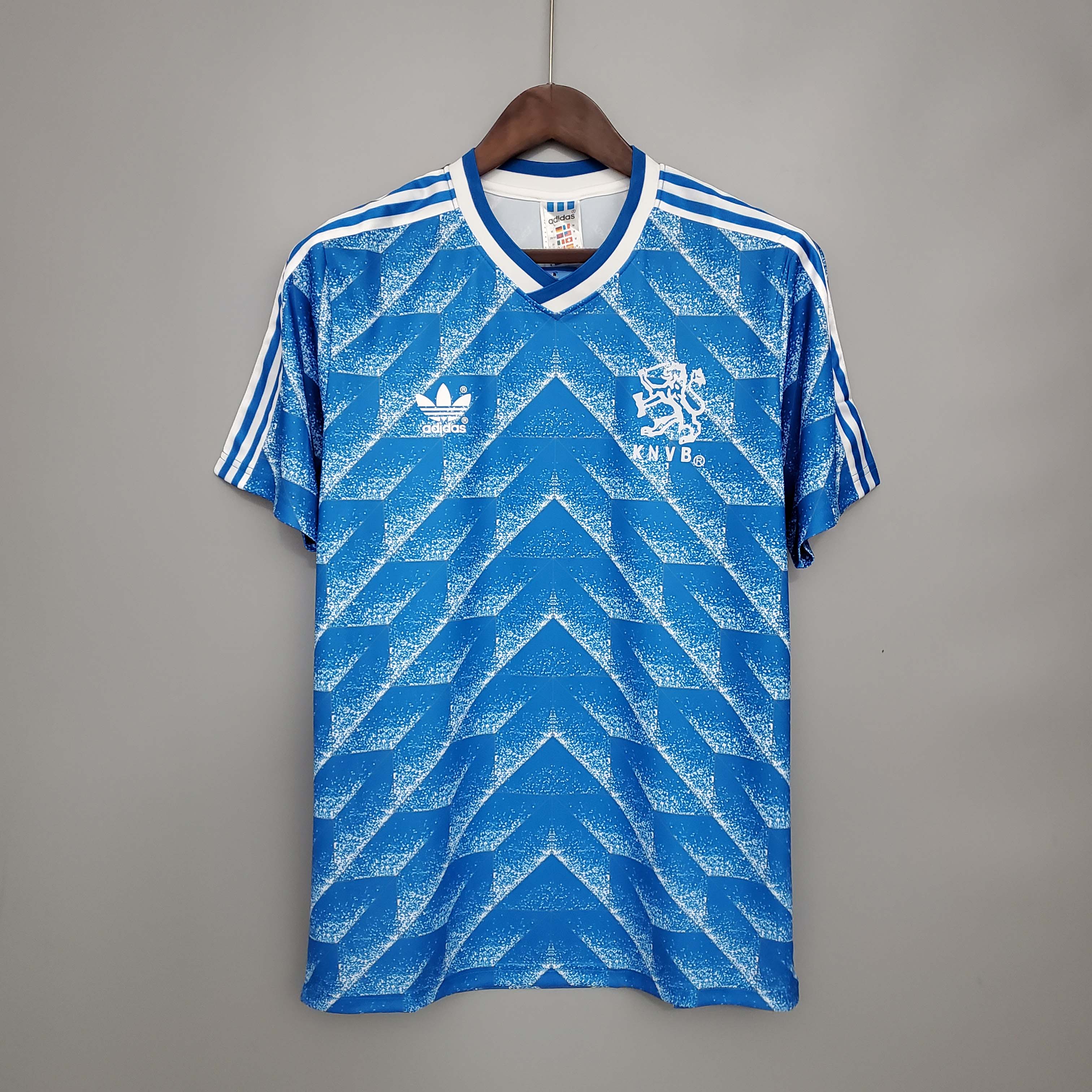 Maillot Extérieur Pays-Bas 1988 Rétro AAA qualité fan