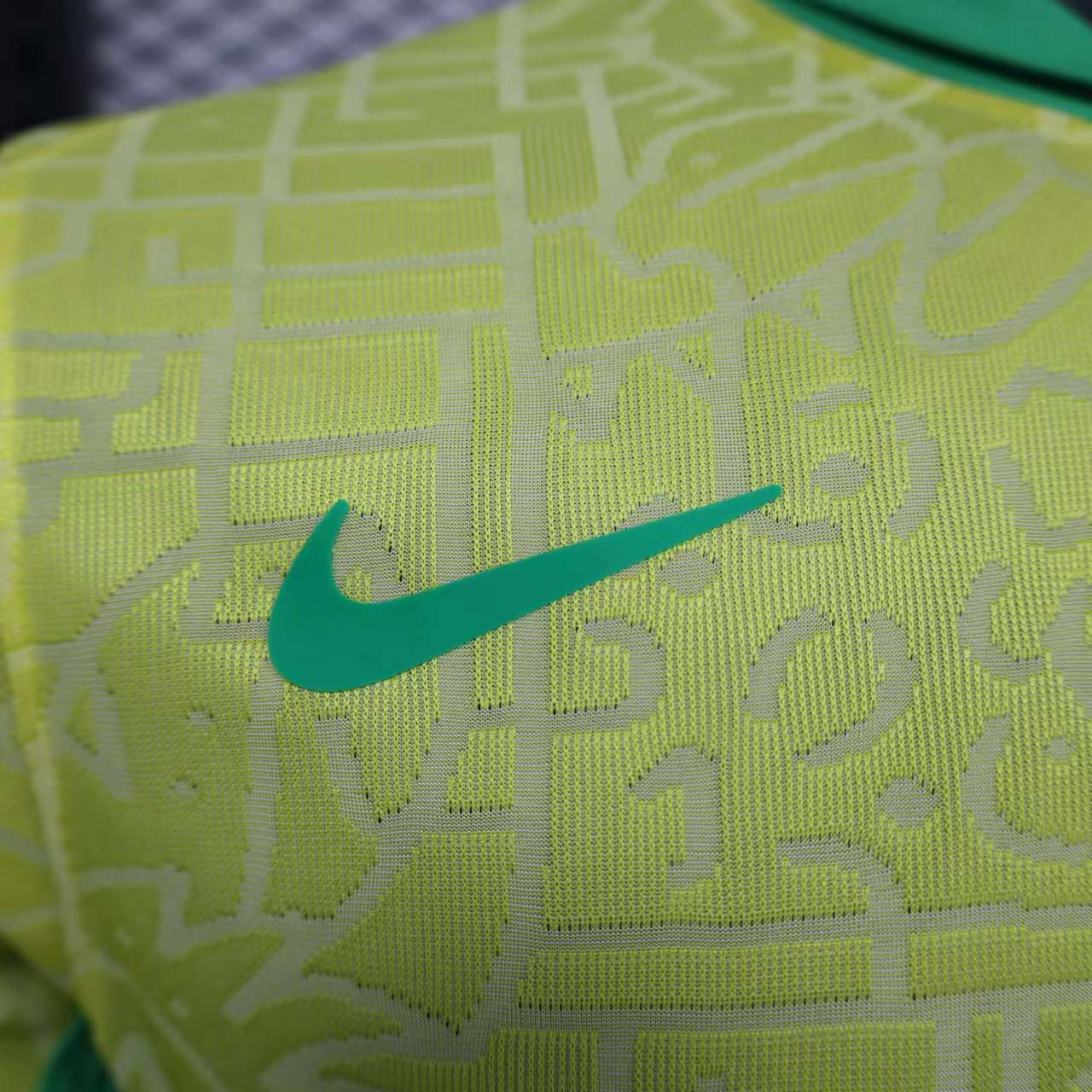 2024 Player Version Brazil Home Soccer Jersey — view 6