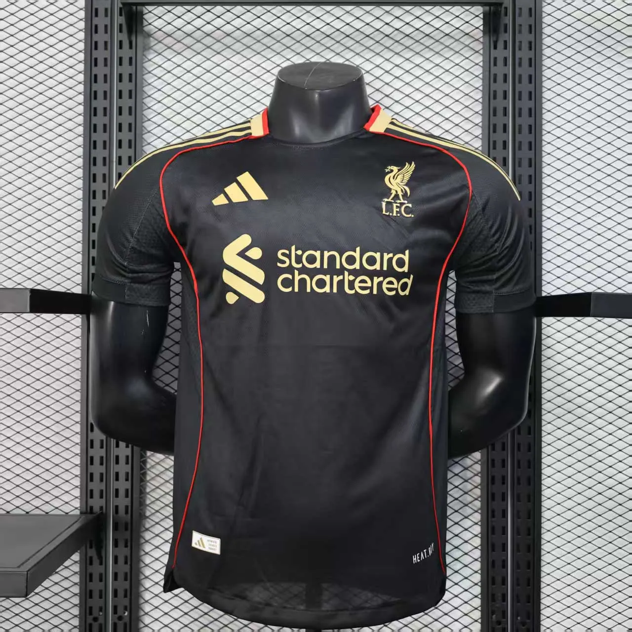 2025/2026 Spielerversion Liverpool Drittauswärts Fußballtrikot AAA fan-gradät