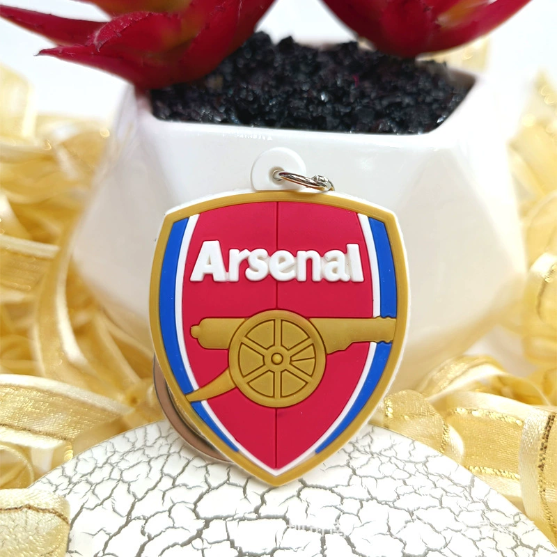 Arsenal Fan Fußball-PVC-Schlüsselanhänger — main view
