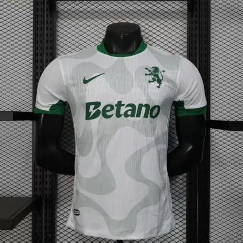 2025/2026 Player Version Sporting Lisbon Special Edition white Football Shirt 1:1 Thai Quality