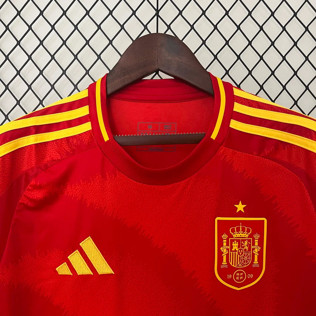 2024-2025 Spain Home Football Shirt AAA fan-grade — view 4