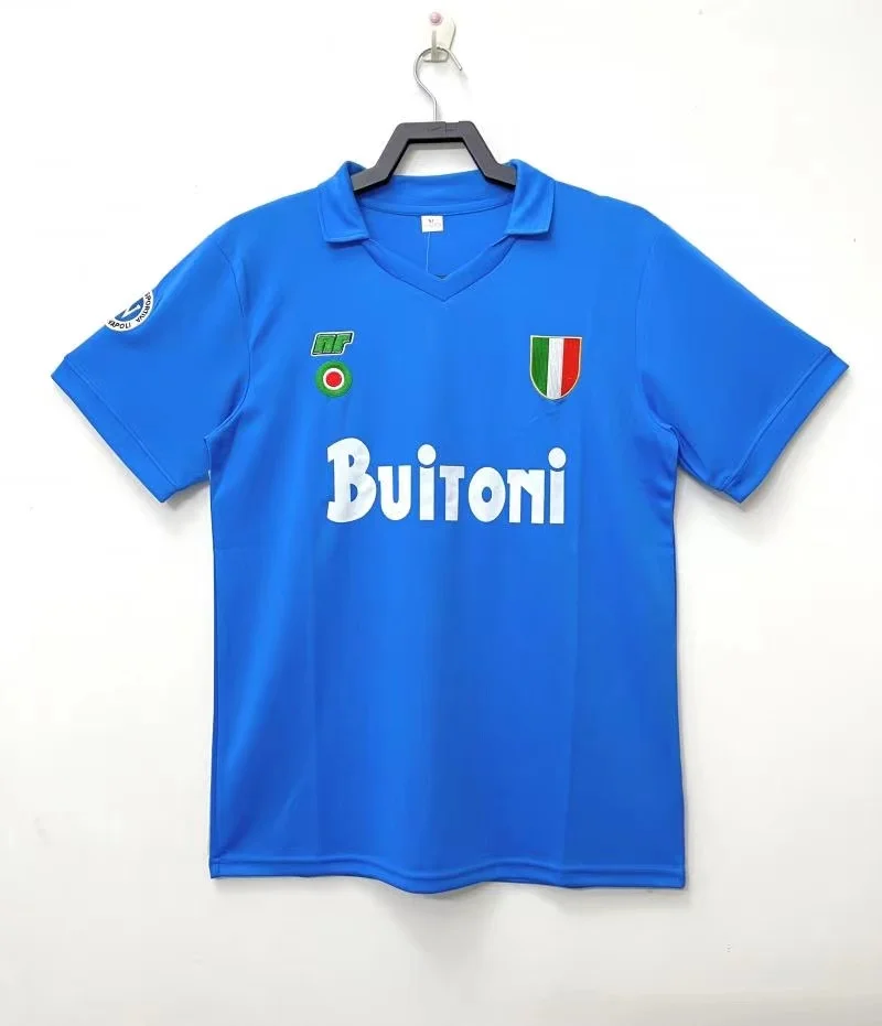 1987/1988 Vintage Napoli Home Football Jersey AAA fan-grade